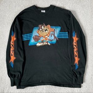 Vintage Looney Tunes Taz Long Sleeve T-Shirt